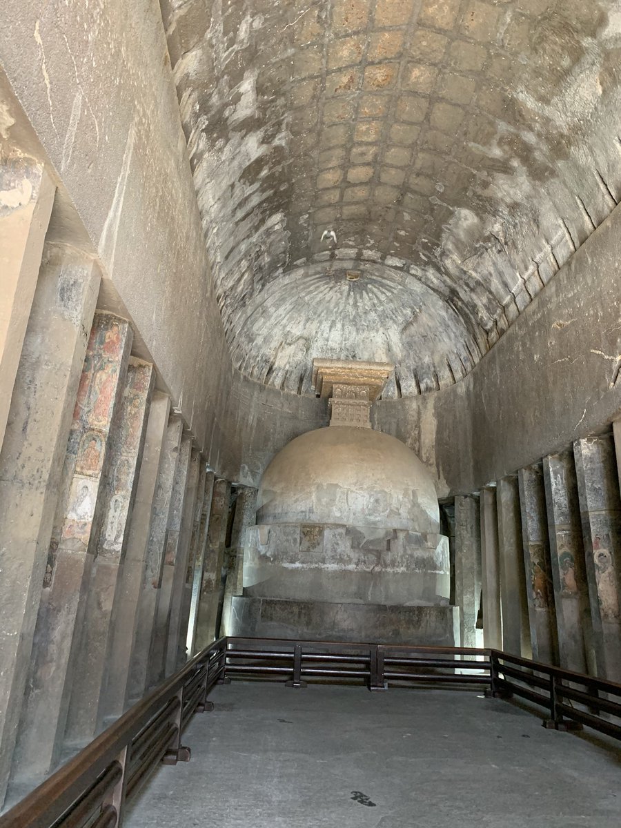 aparnavishwas's tweet photo. The magnificent Ajanta caves are really incredible India’s joy and pride. Depicting the life of the Buddha - the 26 caves are a connoisseur’s delight! Ideate@aparna https://t.co/3EwYPCEKnv
