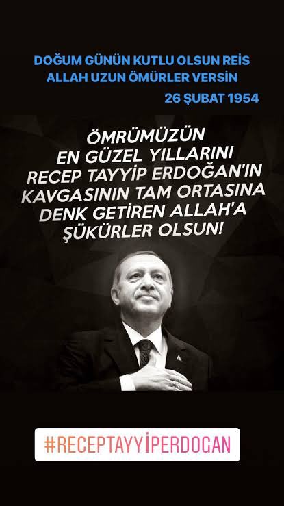 🇹🇷Doğum günümüz bile aynı Reis🇹🇷