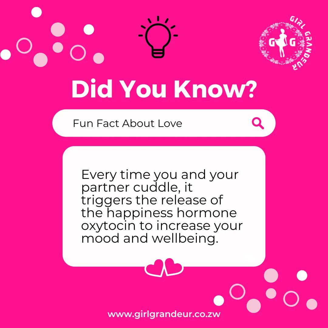 GirlGrandeurZW's tweet photo. They say Sundays are for lovers! Did you know that cuddles have health benefits and that’s why you should incorporate them into your #SelfCareSunday routine! Are you enjoying the month of love? #GirlGrandeurZW #GirlTalkZW https://t.co/EmKo6fl1OE