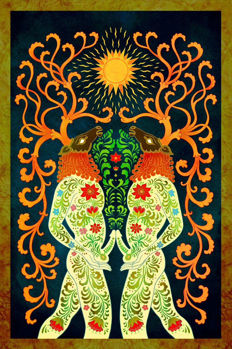 「Stags 」|💀🐺🌱ArtofMaquenda🍄👹🩸のイラスト