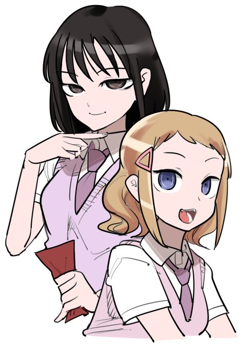 超高校級の???は、二人組だったんだ…! #わたモテ 