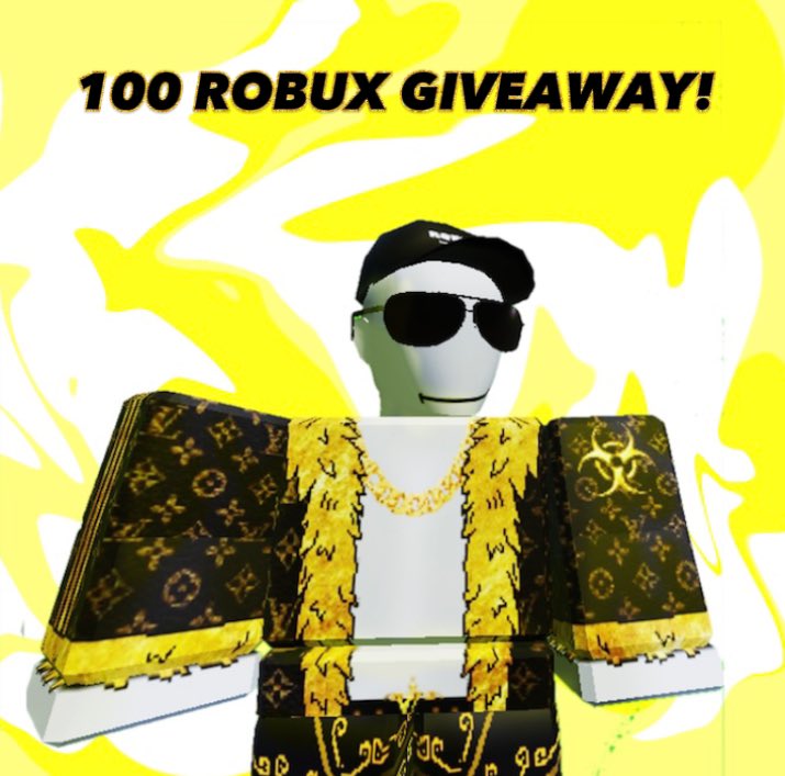 Sedo_Roblox's tweet image. 100 ROBUX GIVEAWAY 🥳
REQUIREMENTS:

1) LIKE+RETWEET+COMMENT❤️♻️

2) FOLLOW ME!

3) SUBSCRIBE TO MY CHANNEL youtube.com/channel/UCKqVz…

ENDS IN 24 HOURS