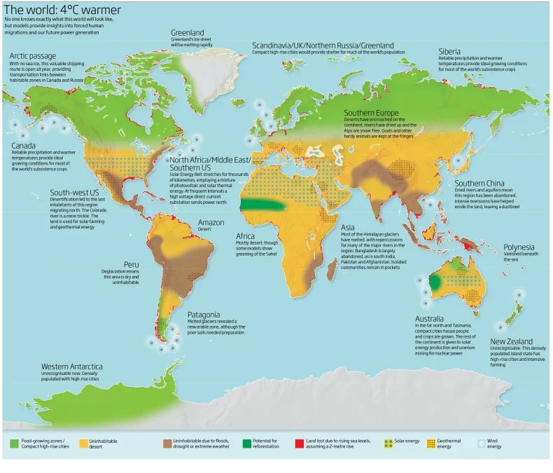 visevic's tweet photo. Sich auf eine um 4 Grad heißere Erde einstellen heißt, sich auf einen fast unbewohnbaren Planeten einzustellen. Mehr als 90% der Menschheit müsste migrieren - oder sterben. https://t.co/iagtV2e6AG