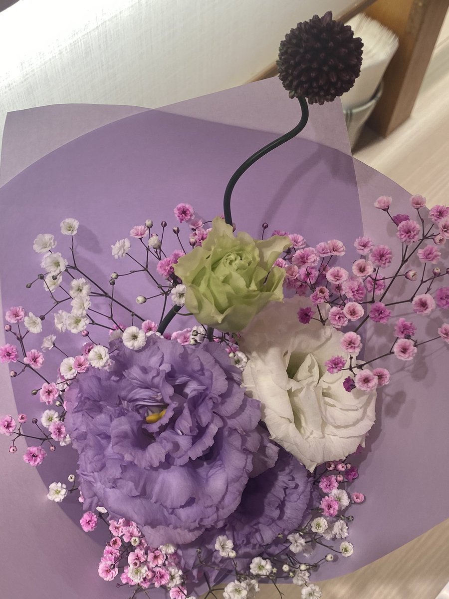 unshumikoto2020's tweet image. CD💿中身も良さ💕しのさんのアニマルシール付属🐇🐏

大好きな🦜インコの話今度聞かせて下さい❤️

今日の花の色は💐やはり🟣紫ビンゴ㊗️でした💕💜
#小林しの
#philiarecords