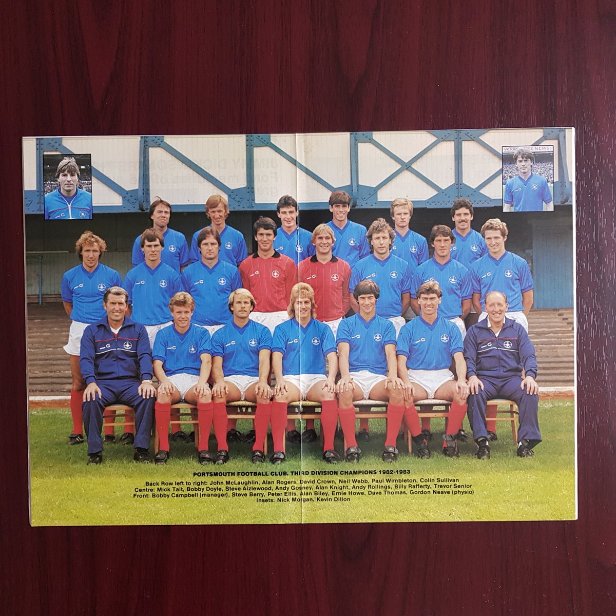 Div 3 Champs 40 years ago !