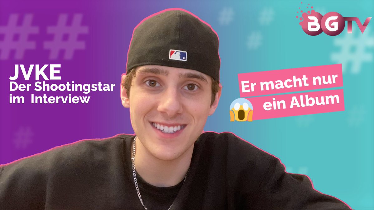 bubblegumtv's tweet photo. New Interview with @jvkesongs online:

JVKE geht neue Wege mit seiner Musik | Golden Hour |  Interview | Bubble Gum TV
https://t.co/Fgy13MffXh https://t.co/ehzx403jWJ