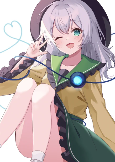 こいしちゃん!こっち向いてー! #東方project 