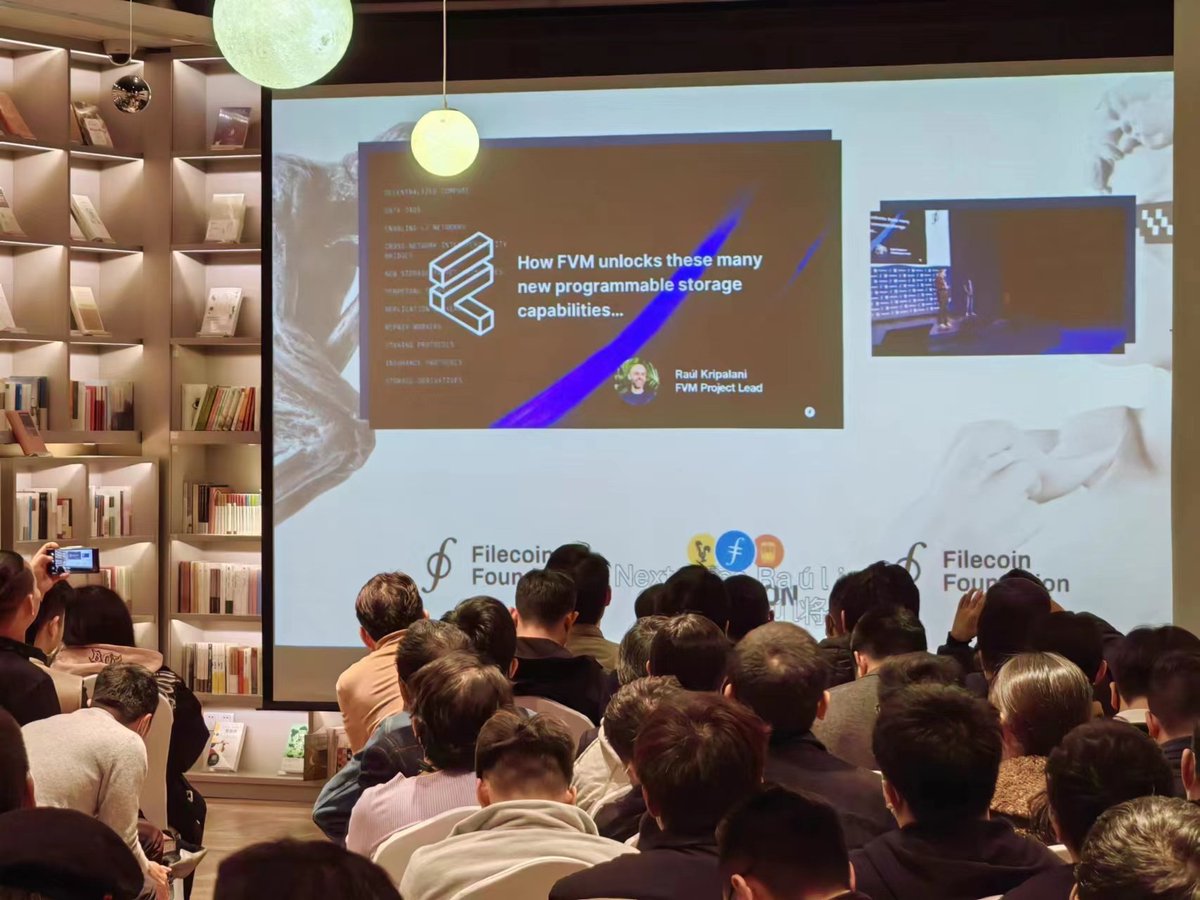 force_ipfs's tweet photo. 🔥Orbit #FVM Shanghai Meetup was such a blast, we’ve got over 200 attendees joined us today! And a big thx to our excellent speakers @longfei_w @timowlee @lb_icefirelabs
and our host @JustinBao_. Looking forward to seeing you all in the future sessions! @Filecoin @FilFoundation https://t.co/uBAc6uMxCc