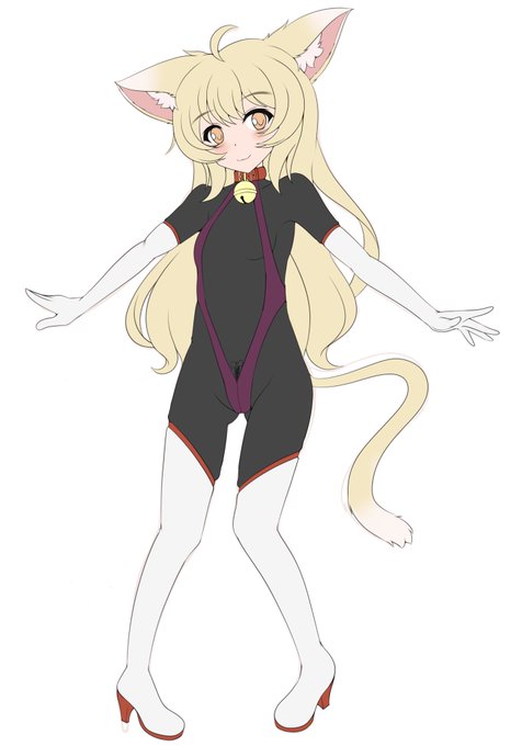 ぴっちりケモろりちゃんの下描きです(*'ω`)
今回は欲望に忠実になって描いてます! 