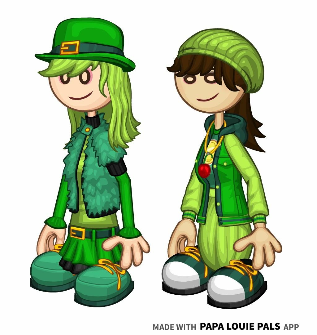 ChloeKapers's tweet photo. Me and my friends held some St Patricks Day Outfits☘🍀💚💚💚
#PapaLouiePals #StPatricksDay #Mane7 #GreenOutfit https://t.co/Tu8YlS1qxr