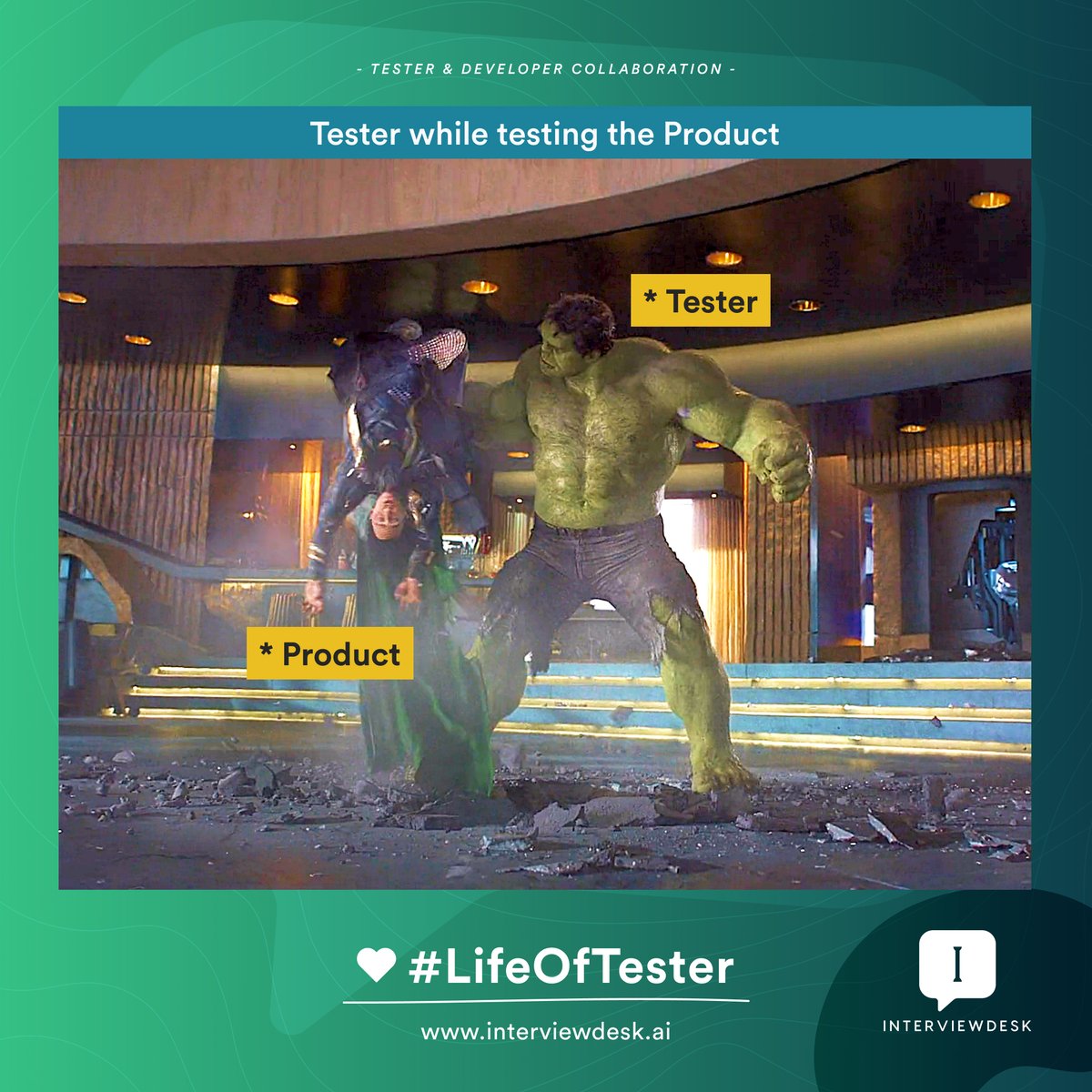 interview_desk's tweet photo. Tester life: when you've been testing the same feature for hours and still can't find the bug 😫🔍🕵️♀️ 

#TesterLife #TestingStruggles #Debugging #QualityAssurance https://t.co/4lxHvNgYIE