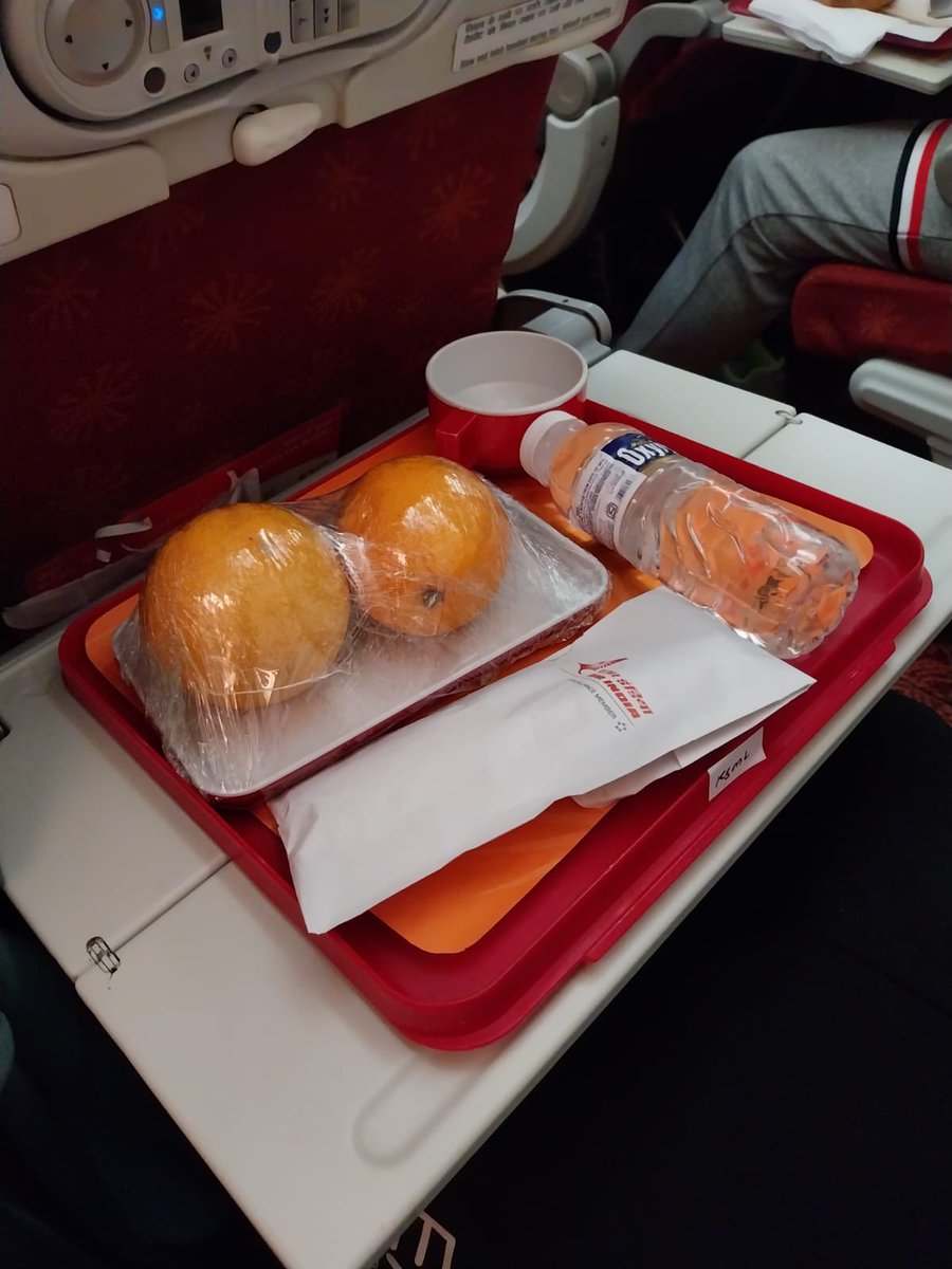 FacUtGaudeam's tweet photo. @airindiain Air India was like flying in a dustbin &amp; that’s an insult to dustbins! Cleanliness, broken seats/consoles. No pillows &amp; blankets on night flight. No alcohol. Didn’t get ordered kosher meal on outbound 🤬 Inbound consisted of 2 oranges! Toilets🤮 #airindia #neveragain https://t.co/NULCkaUoJq
