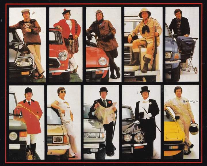 Men's fashion guide: Random car brochure picture of the day. #BritishLeyland