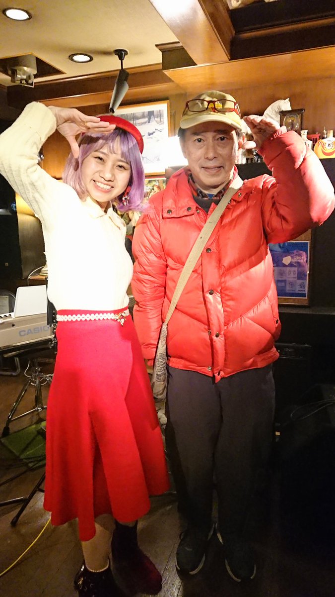 tsuchimaruboy's tweet photo. ２月のライブ参戦終了、本日もありがとうございました。#安次嶺瞳 #難波CELLA_BAR_KENT #BAND_LIVE @ajiminehitomi 
２０２３年２月２６日の画像、安次嶺瞳 &amp; つっち～①②、KENT！ https://t.co/J1spylw152
