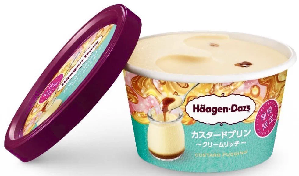 カスタードプリンが濃厚♡ハーゲンダッツに新商品。
