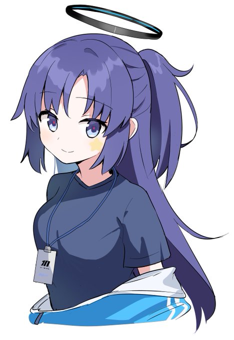 「ネックストラップ 紫髪」のTwitter画像/イラスト(新着)
