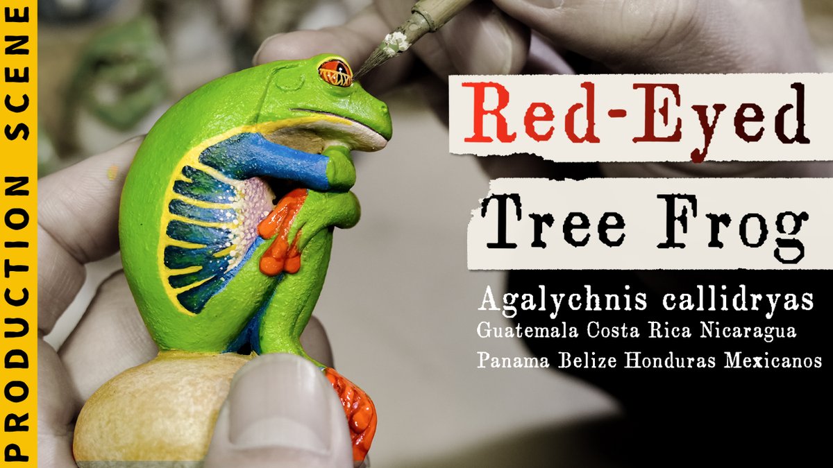 ただひたすら作っているだけのアカメアマガエル製作風景
youtu.be/55hnbgHAUDI
#frog #sculpture