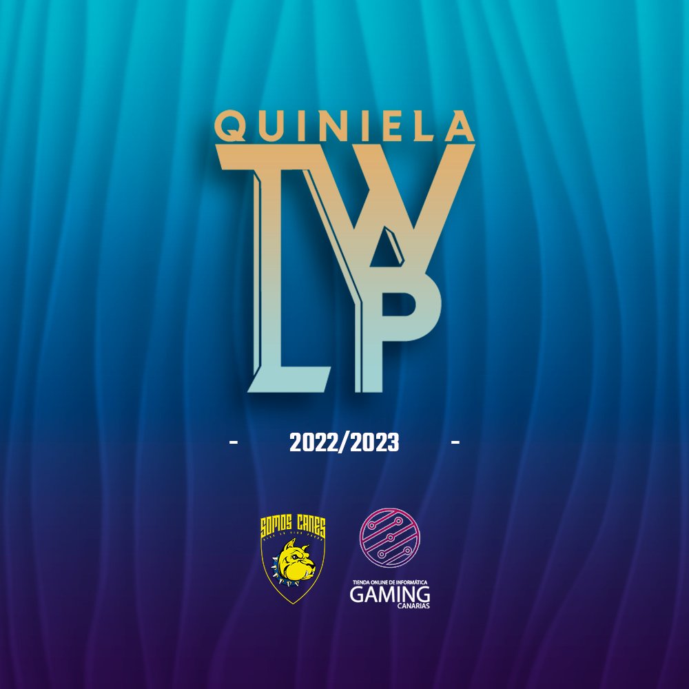 Vamos con el repaso dominical a la clasificación provisional de la #QuinielaTwLP.

🏆Lidera <a href="/miguelvrvg/">Miguel</a> 258p, seguido por <a href="/abraham2004s/">ALEX🇮🇨</a> 249p y <a href="/alerodort08/">alerodort08</a> 247p.

⭐️El MVP por ahora sería, con 13/15 puntos, <a href="/adaygil/">Aday Gil</a> 😎

Hoja de control: docs.google.com/spreadsheets/d…