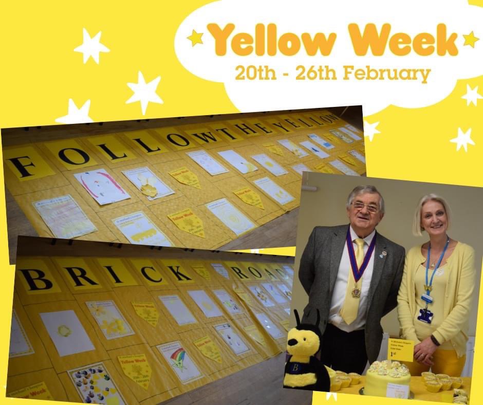 BaconBoy1989's tweet image. Thank you to the Immediate #PastMayor, Councillor Nigel Sinden for joining in with the #YellowWeek celebrations at @STMHospice on #Friday morning while I was at work in my day job. Lots of fun and cake was had by all involved. #Hastings.