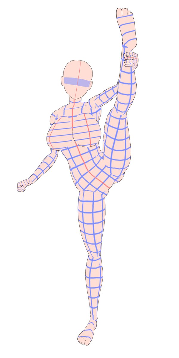 これが直接線画からの色分けで上記ツイの完成品になるのじゃ 