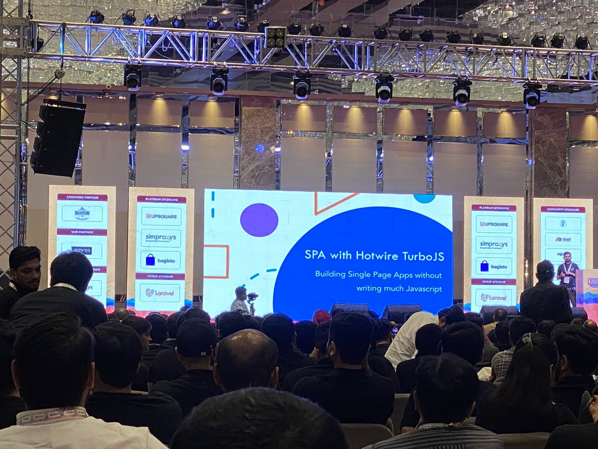 anand13a's tweet image. Good session on SPA with Hotwire TurboJS by @mitulgolakiya @LaraconIN