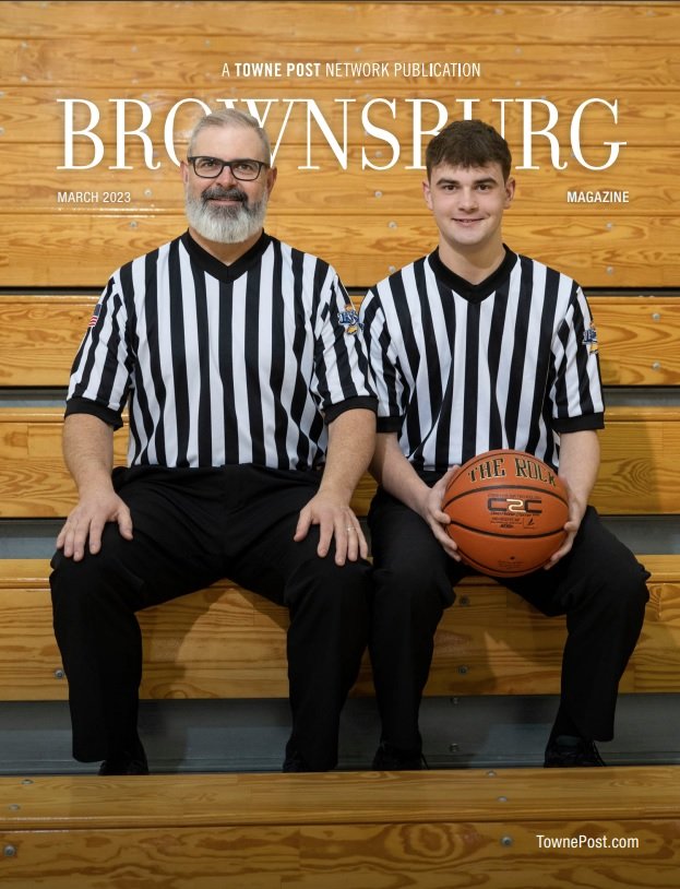 Watch for the new issue of the <a href="/BrownsburgMag/">BrownsburgMag | Towne Post</a> to hit the street soon featuring a Brownsburg Father/Son Referee team calling the shots.

#spotlightinglocal