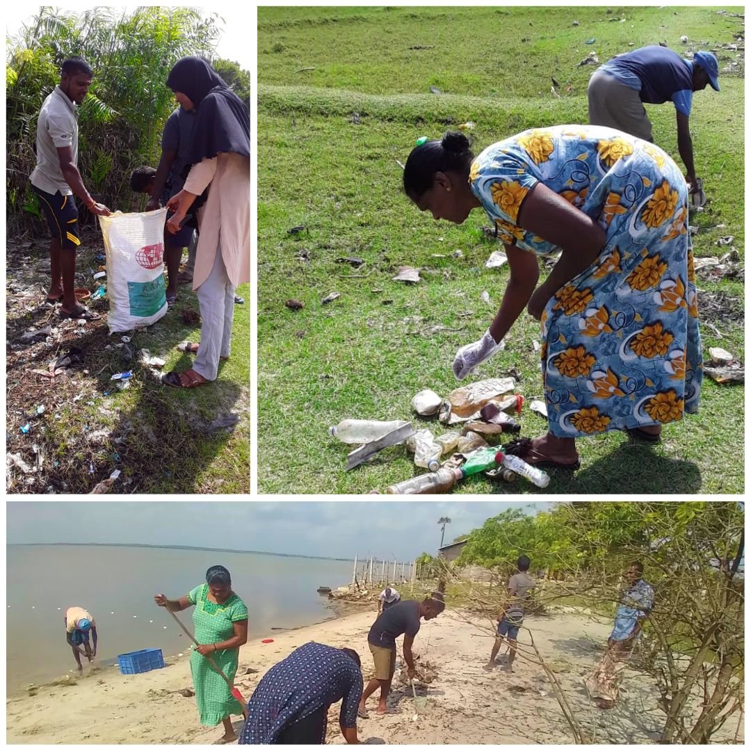 Batticaloa District Fisheries Solidarity Organization clean-up campaign.

මඩකලපුව දිස්ත්‍රික් ධීවර එකමුතු සංවිධානයේ පිරිසිදු කිරීමේ කටයුතු.

மட்டக்களப்பு மாவட்ட கடற்றொழில் ஒற்றுமை அமைப்பின் தூய்மைப்படுத்தும் பணி.

#plastic #plasticfree #plasticpollution #plasticwaste
