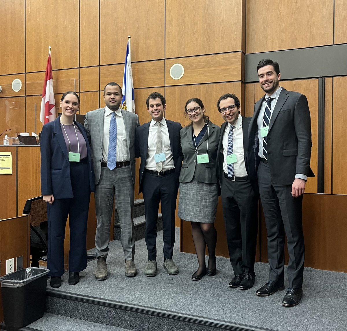 jonscottsilver's tweet image. Very proud of the 2023 @OsgoodeNews Laskin Moot team! Congratulations to @emmacorber @nicbelliveau @shawndhue @GrantRG and #RachelSimser on their incredible performance this weekend in Halifax! #cdnlaw