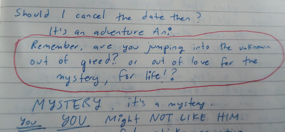 My dear friend, 

this is a little part of my journal, which I was writing a little before going on a date,

I was SO TERRIFIED.

you can read more about that day when I send my newest newsletter today at noon EST.

anicastillo.substack.com