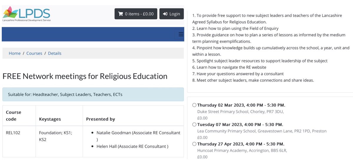 LancsSACRE's tweet photo. Free network meetings for primary RE teachers using the Lancashire Agreed Syllabus. Book here https://t.co/znauHqP3pt https://t.co/hK21BeRk2V