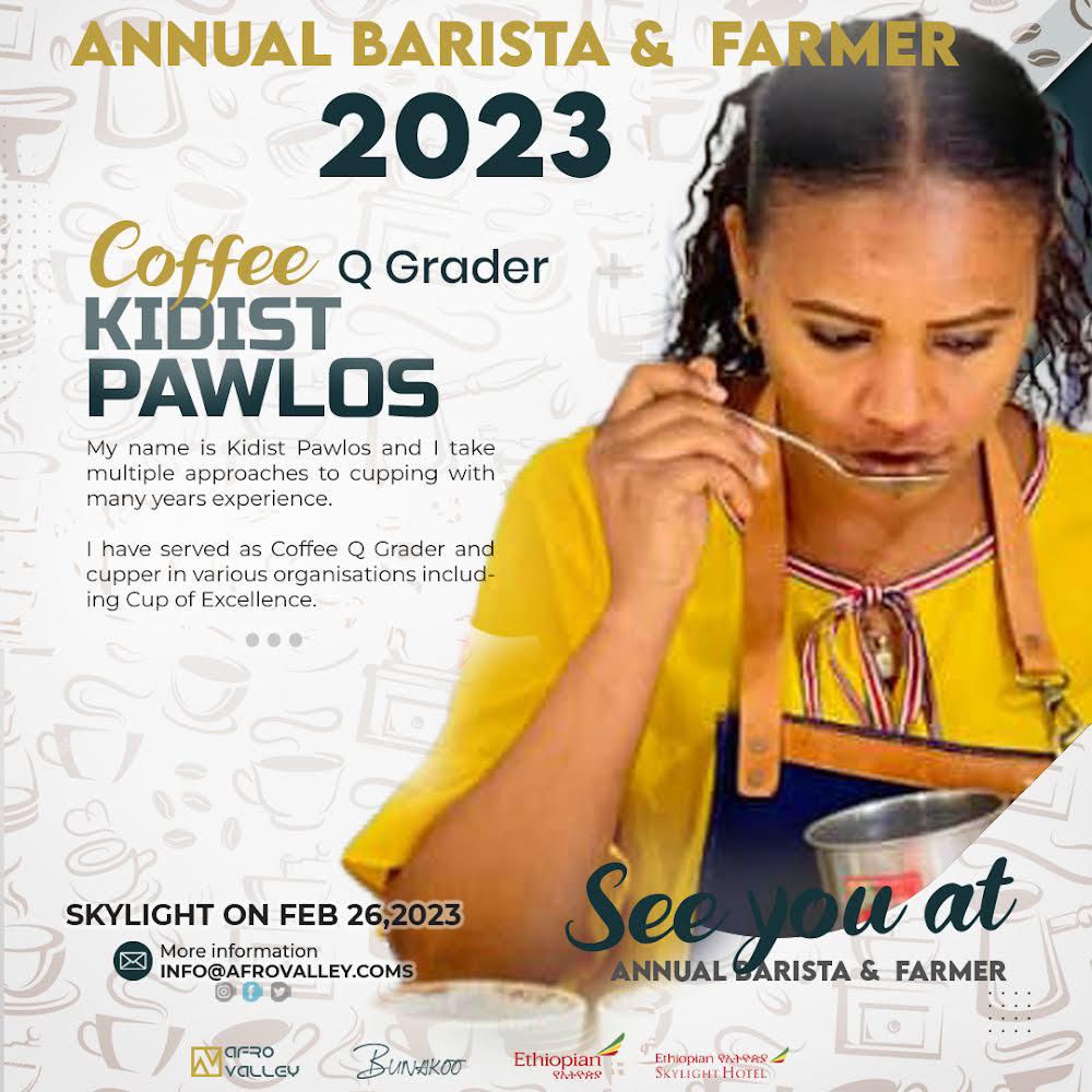 Meet Coffee  Grader Kidist Pawlos 
#skylighthotel #ethiopiaskylighthotel #ethiopianairline #backcoffeefarmers #barista #BaristaCompetition
