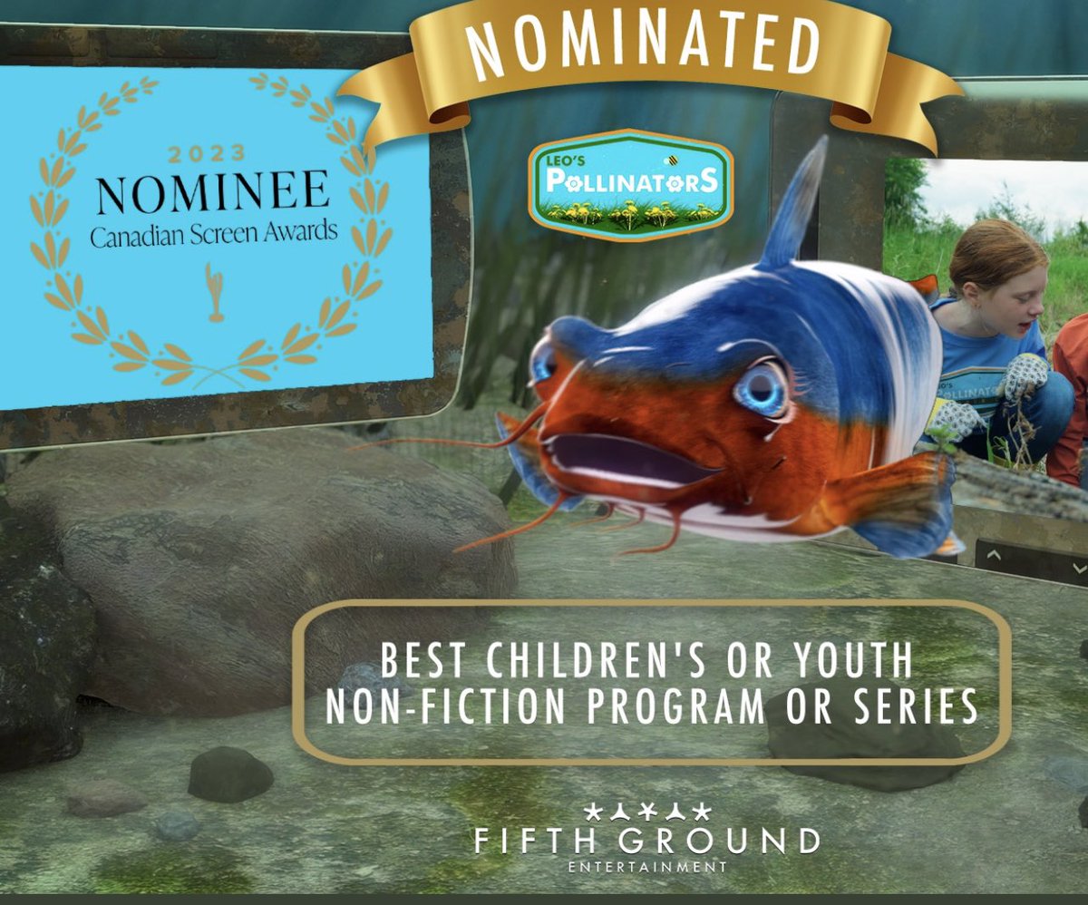 So proud of <a href="/zark54/">Chris Szarka</a> <a href="/PanikkarRaj/">Raj Panikkar</a> #karenhawes &amp; the incredible team at <a href="/FifthGround/">Fifth Ground</a> for their dedication to creating environmentally aware &amp; entertaining children’s television. Protecting the worlds pollinators is so important! Kudos and buckets of love to you all! #welldeserved.