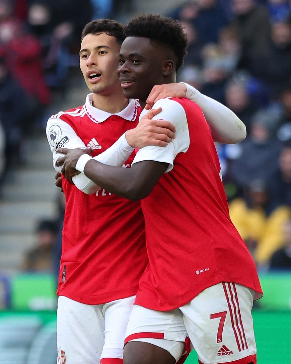 Arsenal's tweet photo. These two 🥰 https://t.co/413ILxvY29