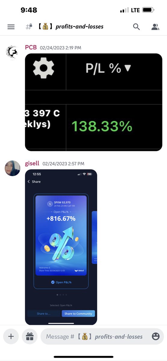 PCB_Swingtrader's tweet image. Couple of P&amp;amp;L’s and posted in @rowdyondatrack discord! Hard to believe for $25 a month I get to join in with an awesome family of traders and these gains!