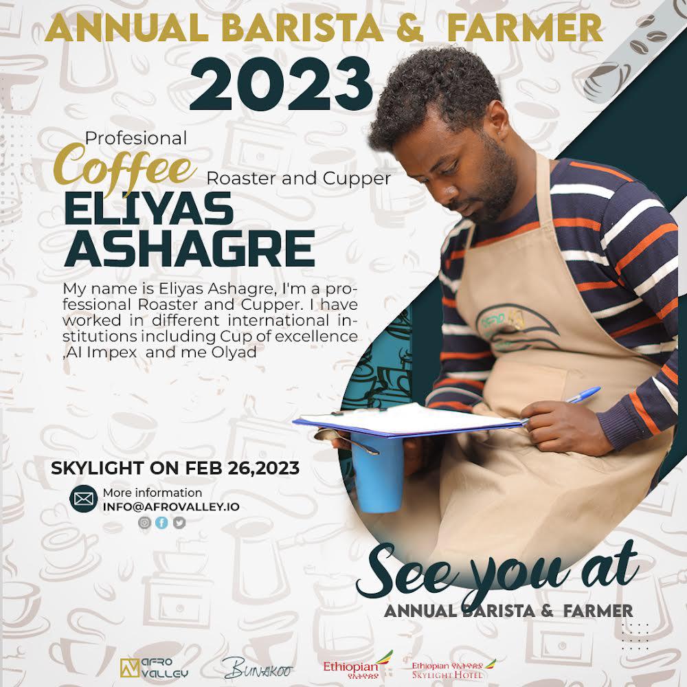 Meet  Coffee Roster  Eliyas Ashagre 
#skylighthotel #ethiopiaskylighthotel #ethiopianairline #backcoffeefarmers #barista #baristacompetition