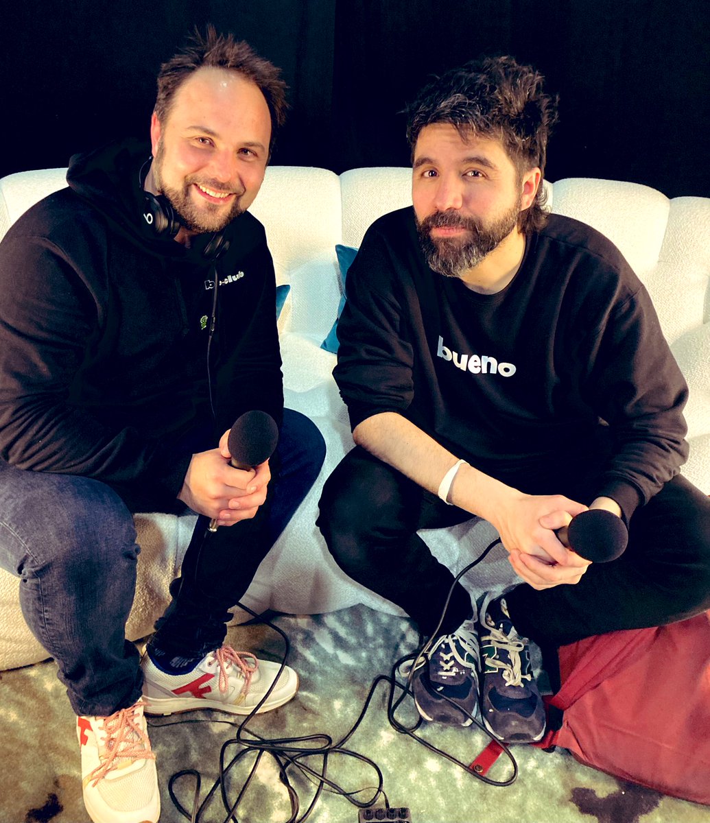ParlonsNFT's tweet photo. During the second day of @nft_paris we recorded interviews with @borgetsebastien @pablostanley and @DianeDrubay 👌🏻

So impatient to share this special episode of @ParlonsNFT with you🎙

#metaverse #creatoreconomy #mentalhealth #charities, the use cases of #nft are infinite. https://t.co/JN7TUYza12