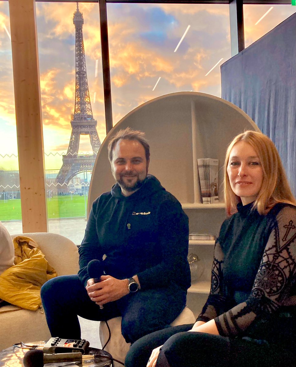 During the second day of <a href="/nft_paris/">NFT Paris</a> we recorded interviews with <a href="/borgetsebastien/">Sebastien 🏞</a> <a href="/pablostanley/">Pablo Stanley</a> and <a href="/DianeDrubay/">Diane Drubay</a> 👌🏻

So impatient to share this special episode of <a href="/ParlonsNFT/">Parlons NFT</a> with you🎙

#metaverse #creatoreconomy #mentalhealth #charities, the use cases of #nft are infinite.