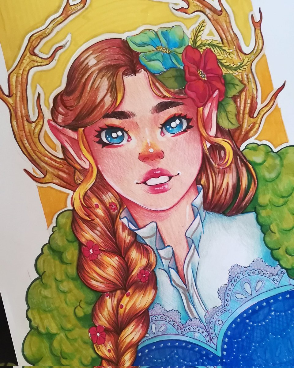 gabydrawing's tweet photo. Tenía tiempo que no realizaba una ilustración en técnicas tradicionales
🤤, después me di cuenta que un ojo quedo más arriba que el otro 🤣🤣🤣🤣😅

#arte507 #ilustracion #illustration #drawing #artwork #tradicionalart https://t.co/LdNozNpQ3r