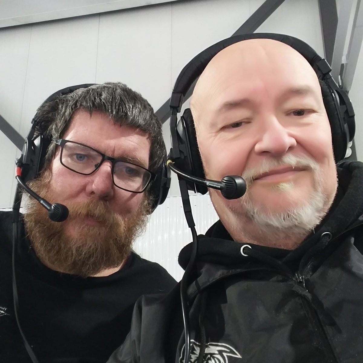 MJHL. Hockey this afternoon. Join myself for the call of the game with color analyst Ian Lewis. Its the Blues @  Night Hawks. With playoff implications for both clubs. Pre Game 2:50, Puck Drop 3:00. Catch all the exciting action on Hockey Tv and gametimeradiomb.mixlr.com