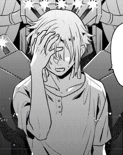 エランくん脱ぐと(?)わりとガタイがいい印象なのでもうちょっと盛ってもよかったかも🤔 
