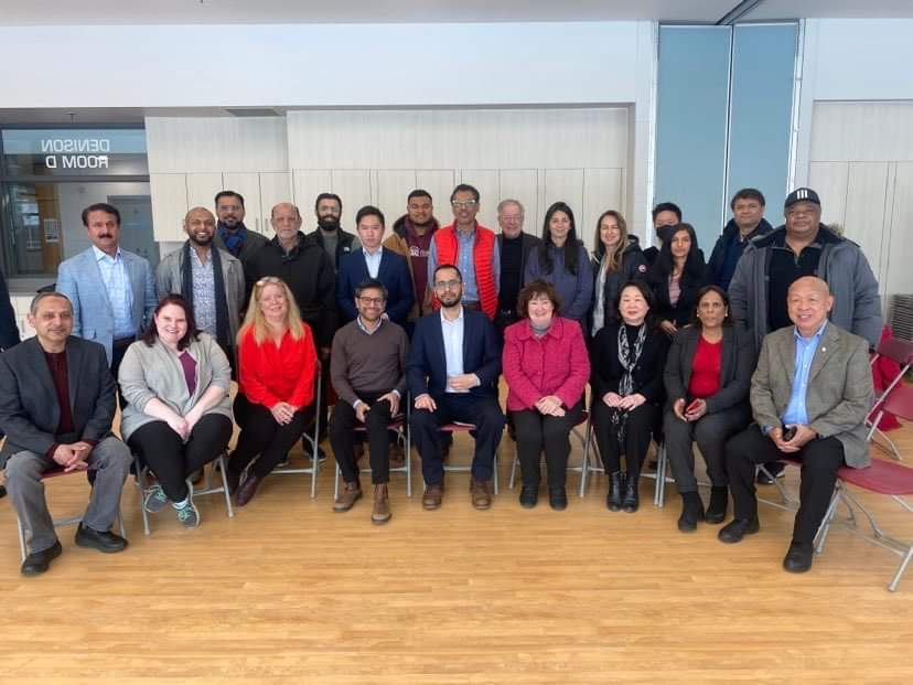 HartNatalieA's tweet photo. Thanks to the Markham-Thornhill PLA and the Chinese Canadian Liberal Association for the chance to connect yesterday. There’s a lot of excitement heading into the #olpagm next weekend! #LeadWithYourHart https://t.co/eKpB16wzwq