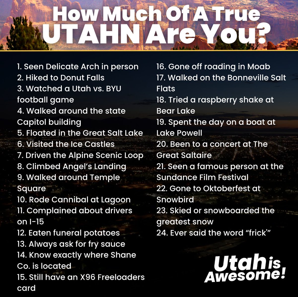 Utah is Awesome tweet media
