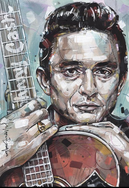 Should be his 91th birthday today! #johnnycash 🙏🏻