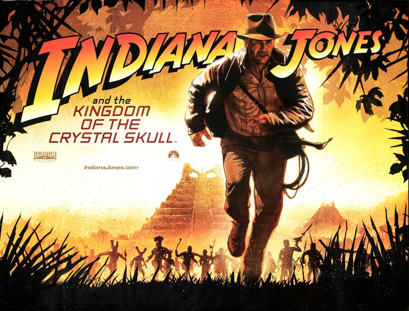 Indiana Jones and the Kingdom of the Crystal Skull (2008) screens in 35mm  February 25th & 26th as part of our month-long Indiana Jones…