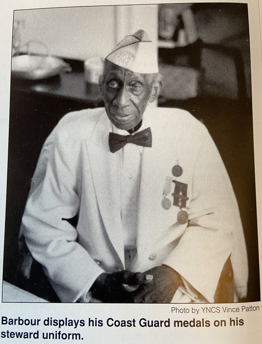 USCG's tweet photo. #Sundaymorningreads 📖 ☕ - #TheLongBlueLine: Remembering centurium Alphonzo Barbour—eyewitness to African American history

To read about Barbour, visit: https://t.co/1J36fbPMvM

#BlackHistoryMonth #CGBlackHistory #CGunity #Blackresilience #CGBlackHistory #TLBL https://t.co/fiA1L2hn6X
