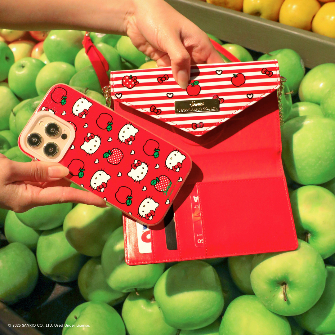 shopsonix's tweet photo. An apple a day ๐ keeps the bad vibes away! This limited edition @hellokitty wallet + case is the only bundle you'll need! ๐ Shop through the link in our bio ๐ค
#sanrio #hellokitty #sanriocore #hellokittycore #hellokittylover #shopsonix #sonixcases #phonewallet #magsafe https://t.co/mgLUnjun7G