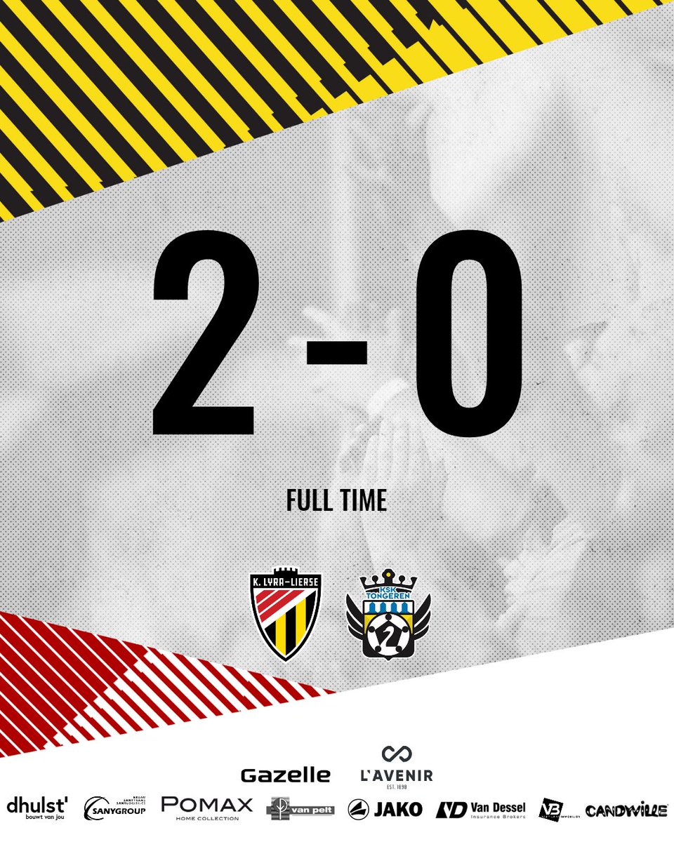 klyralierse's tweet photo. ⏱️ FULL TIME
6' 1-0 Nys
16' 2-0 Peffer
💛⚫️
#KLLTON https://t.co/xwnW0zvSTU