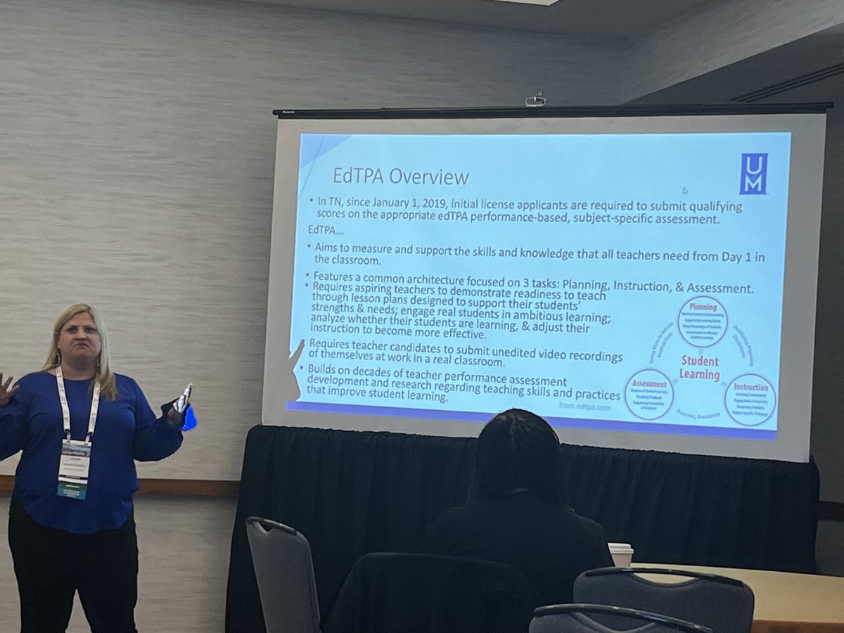 DrLoganCaldwell's tweet photo. โReinvigorating and Reimagining Partnerships: University, Community, and School Districtโ Presentation #2 at #AACTE23 with @MSCSK12โs Brian Ingram & @umeducation! @uofmemphis https://t.co/qlebEsYWlu