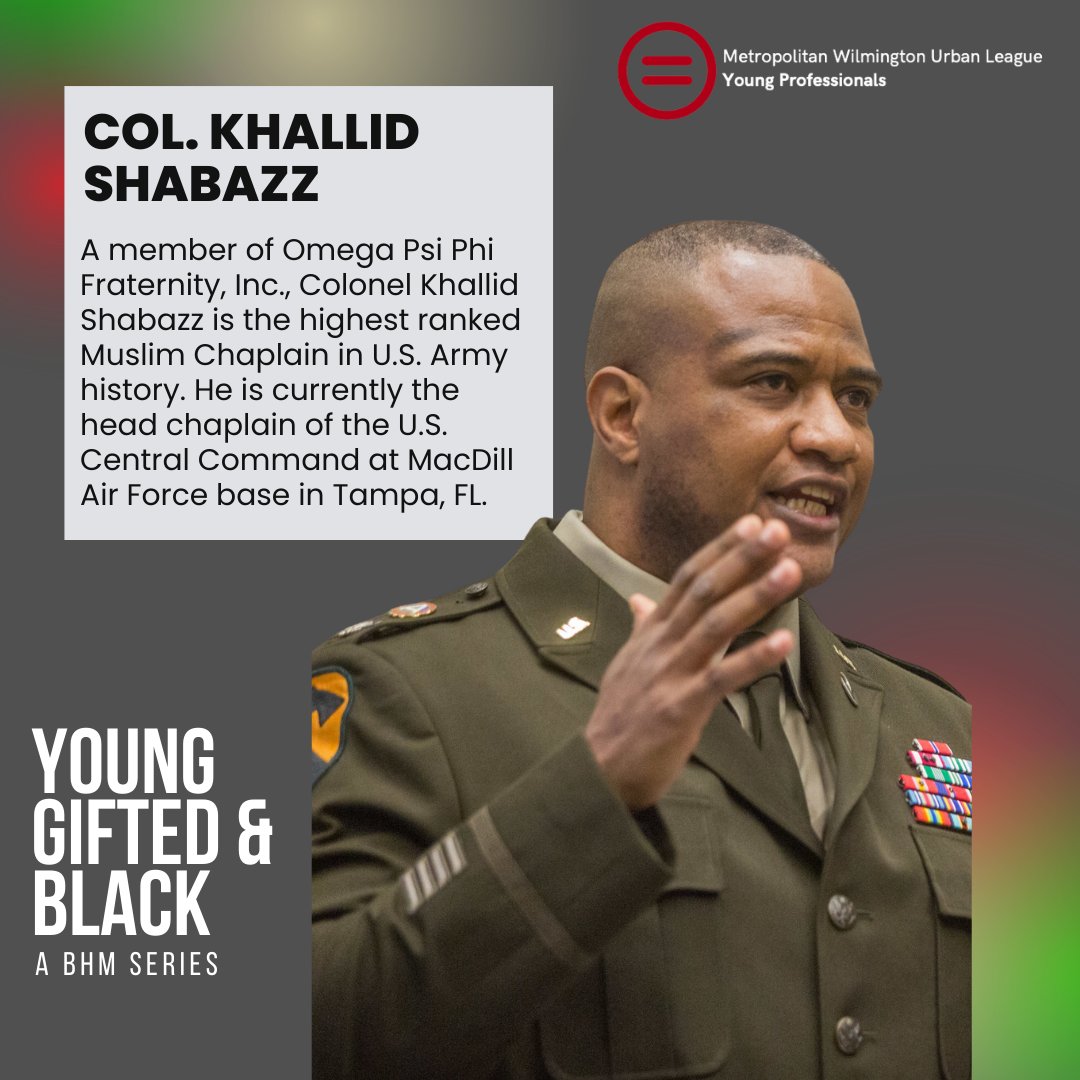 MWULYP's tweet photo. COL. Shabazz acquired four masters degrees and two doctorates, including one in Christian theology from North Texas Theological Seminary.

#WeLoveToSeeIt #YGB #YoungGiftedandBlack #BlackHistoryMonth https://t.co/kIcLeA7dgu