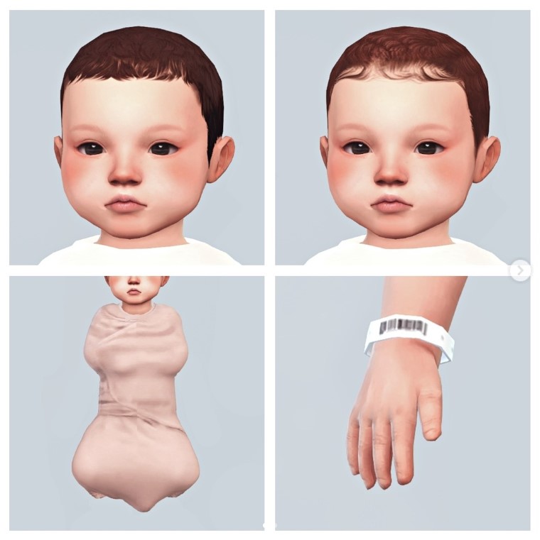 SnootysimsO's tweet photo. Here's a mini CC pack for newborns! 🐣🐣🐣 
— link in bio > click " Body Mods" > scroll down and look for #29 ;) ◊

#thesims4 #sims4 #ts4 #sims4cc #ts4cc #sims4ccfinds #ts4ccfinds #sims4downloads #ts4downloads https://t.co/n5Dn7ucf7U